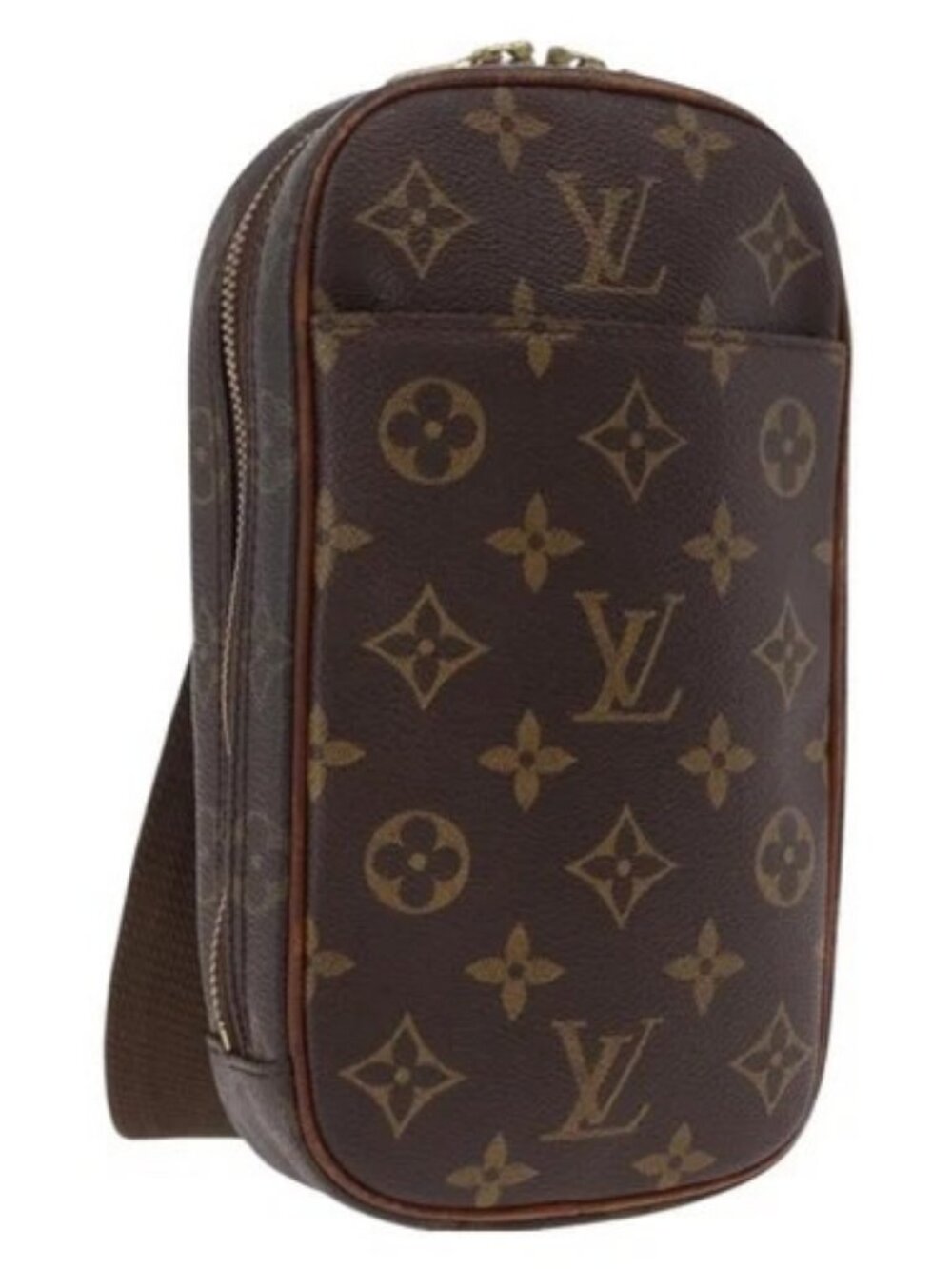 LOUIS VUITTON Monogram Pochette Gange Shoulder Bag M51870 LV Auth 185622